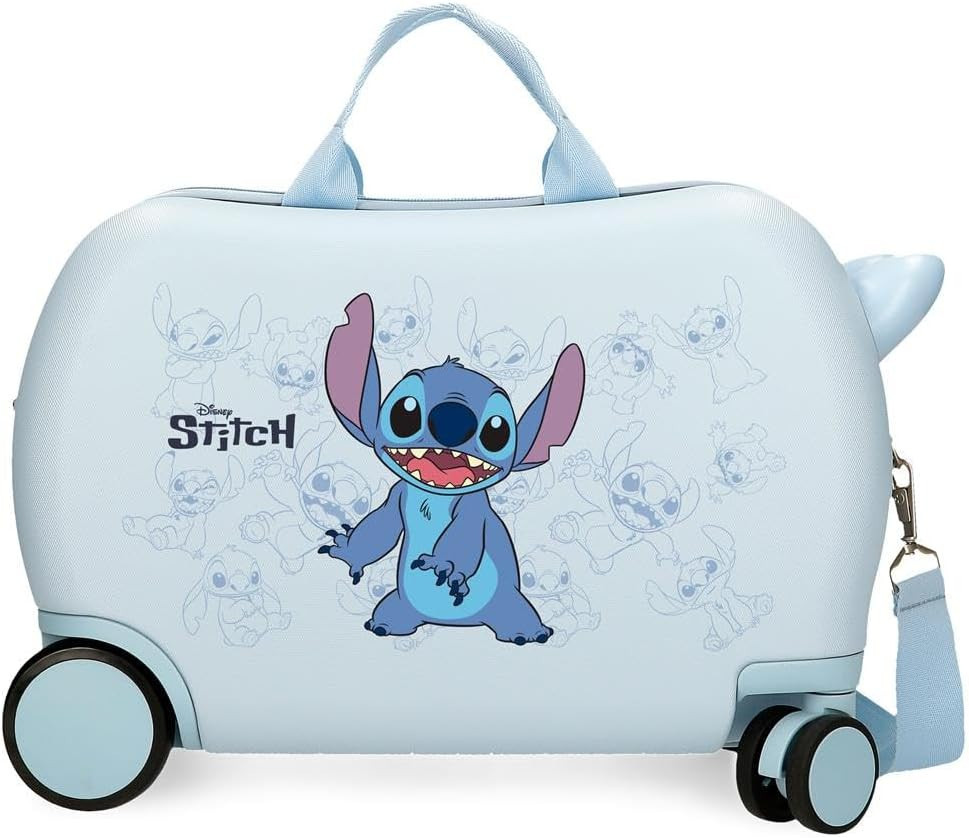 Mala Trolley Viagem Abs Cm Stitch Azul Loja Da Crian A