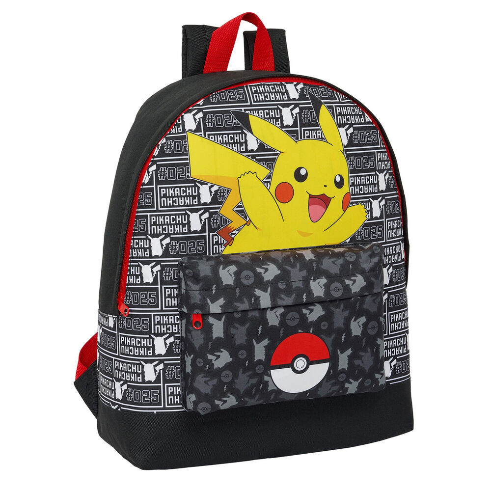 Mochila Escolar Cm Pok Mon Pikachu Loja Da Crian A