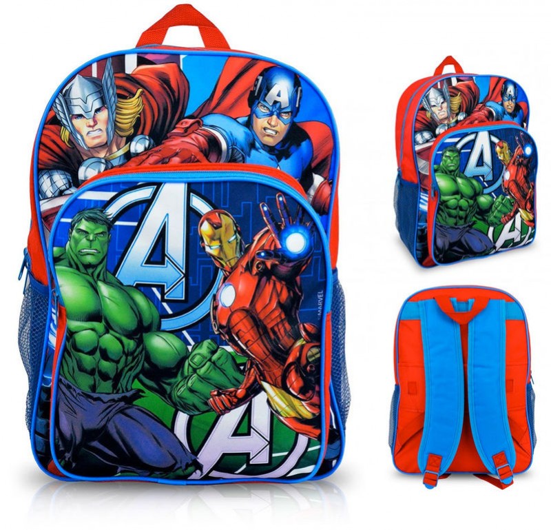 Mochila Escolar Cm De Avengers Loja Da Crian A