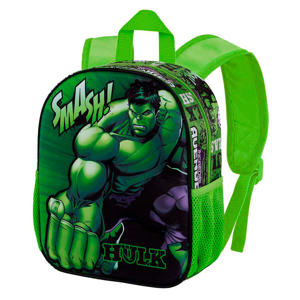 Mochila Pr Escolar Cm Hulk Avengers Superhuman D Loja Da Crian A