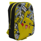 Mochila Pré Escolar 3D Pokémon Pikachu Charged Up 30cm Loja da Criança