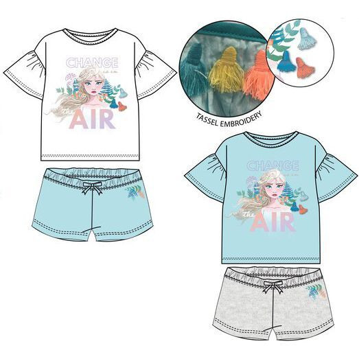 Conjunto Verão Frozen 2 Air Sortido Loja Da Criança 0824