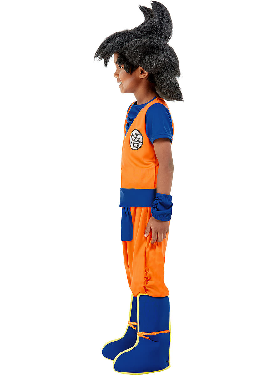 Coffret Disfarce com peruca Goku Dragon Ball™ criança: Disfarces  Crianças,mascarilhas e fatos de carnaval - Vegaoo