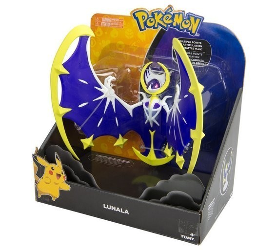Pokémon Lendário Articulado Lunala 22 cm Dtc no Shoptime