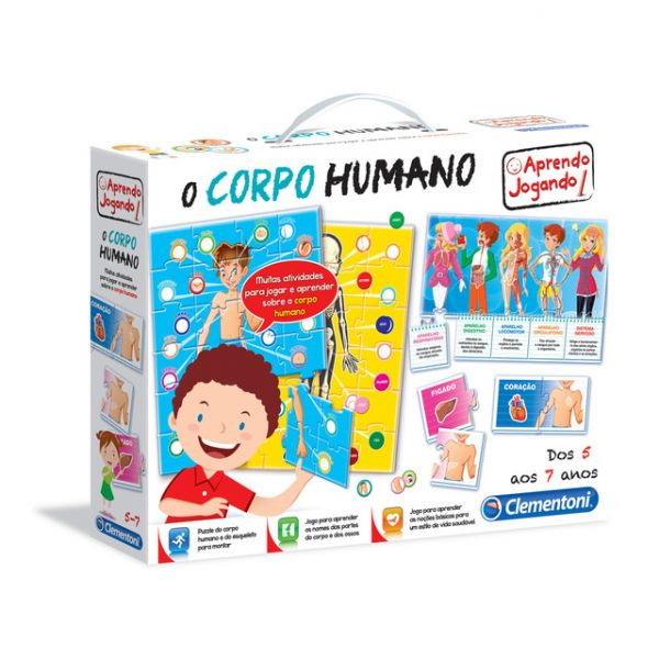 👧👦✏️Corpo humano - Escola Games - Jogos Educativos. 