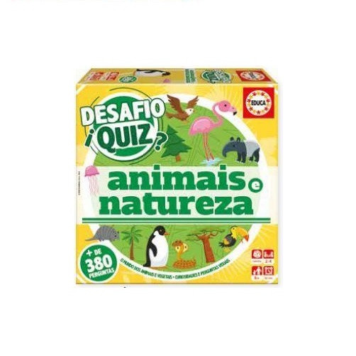 Jogo Desafio Quiz  Animais e natureza - novo Samouco • OLX Portugal