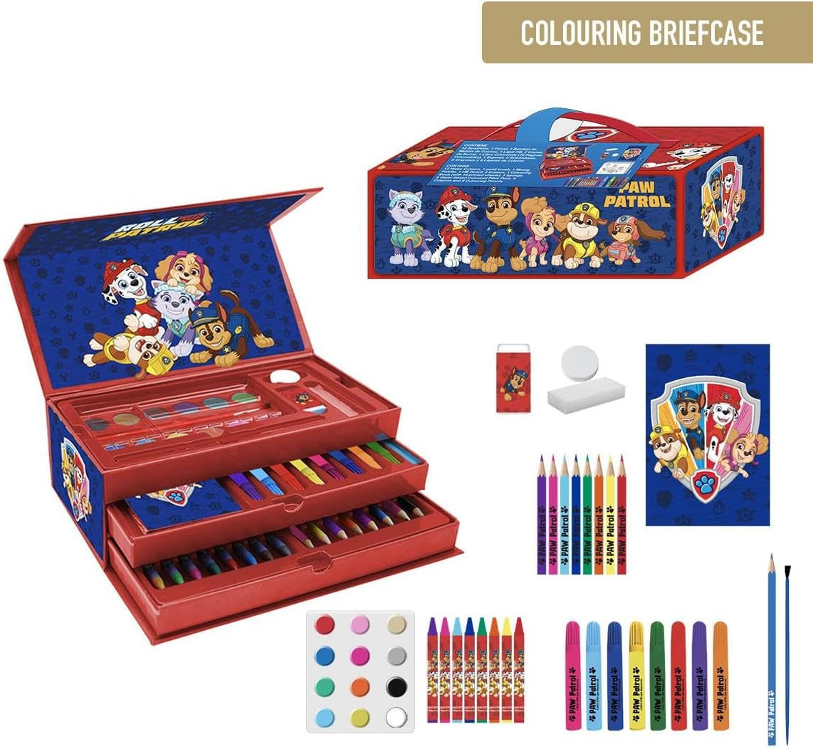 Mala Set Pintar / Escrita 52 peças Pokemon  Brinquedos e Artigos de  Criança - Patrulha Pata Store