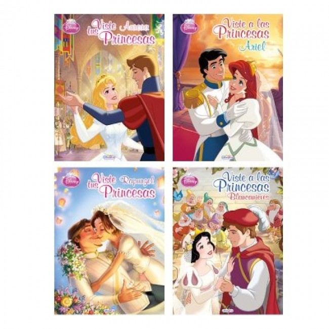 Livro de colorir: Princesas