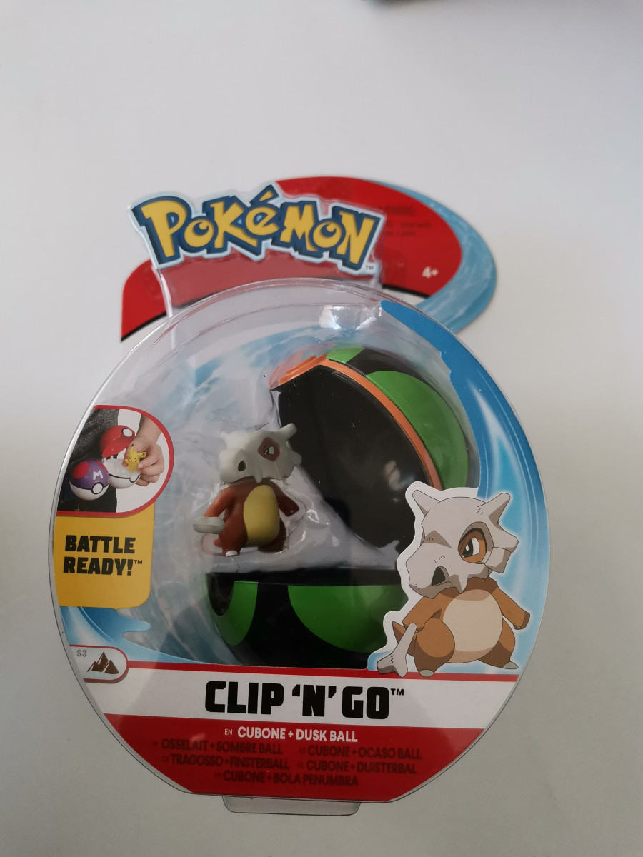 Pokémon - Cinto Com Pokébola - Cubone