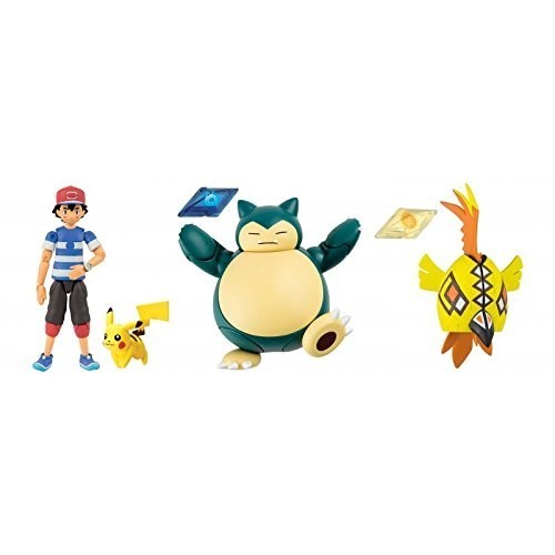 Tomy: Pokemon - Ash & Pikachu Action Figure (Alola)