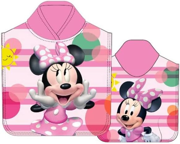 Poncho Praia Microfibra Minnie Disney Loja da Criança