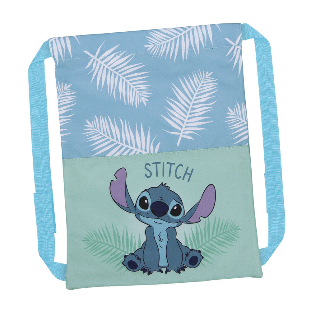 Saco Mochila Joy Stitch Palms 34cm | Loja Da Criança