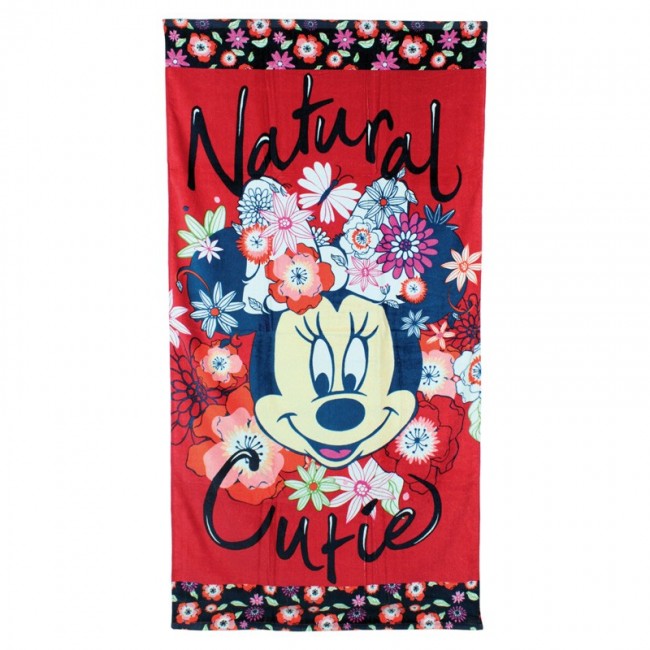 Toalha Praia Minnie Natural Cute Loja Da Crian A