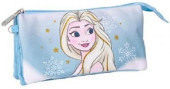 Estojo Triplo Elsa Frozen Disney