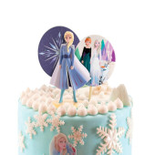 Figura + Toppers Bolo Elsa Frozen 2 Disney