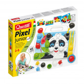 Jogo Educativo QUERCETTI Jogo Arte Visual Pixel 100 Pinos 4 Cores (Idade  Mínima: 3 Anos - 23 x 5,2 x 20 cm)