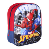 Mochila Pré Escolar 3D Spiderman City 31cm