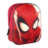 Mochila Pré Escolar 3D Spiderman Face 31cm