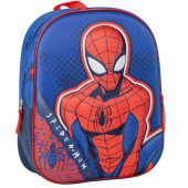 Mochila Pré Escolar 3D Spiderman Marvel 31cm
