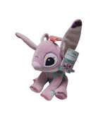 Peluche Angel Stitch Disney Hawaii com Som 30cm