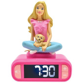 Relógio Despertador Digital Barbie