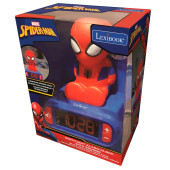Relógio Despertador Digital Spiderman Marvel